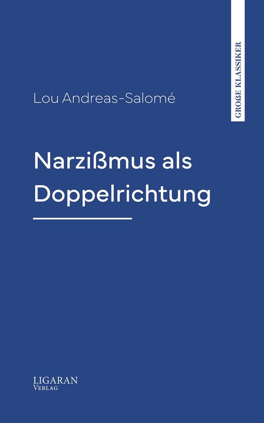 Narzißmus als Doppelrichtung - cover