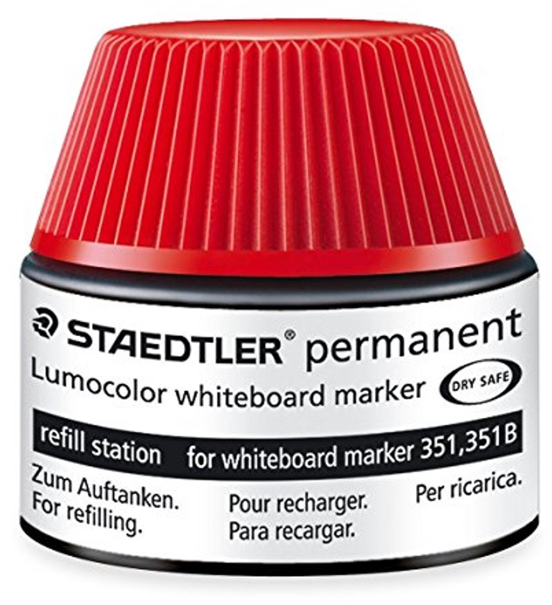 Navulstation voor whiteboard markers - 4 kleuren - 15-20x navullen - Blauw, Rood, Groen, Zwart