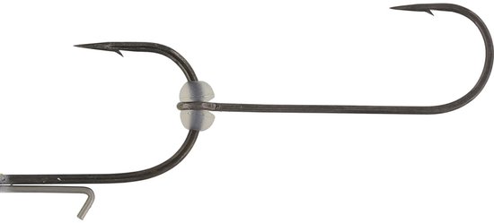 Westin Trailer Hooks black & 12 beads haatmaat 2/0 6st van Westin — afbeelding 2
