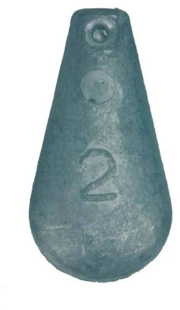 Kali Pear Druppel Lood Grijs 125 g