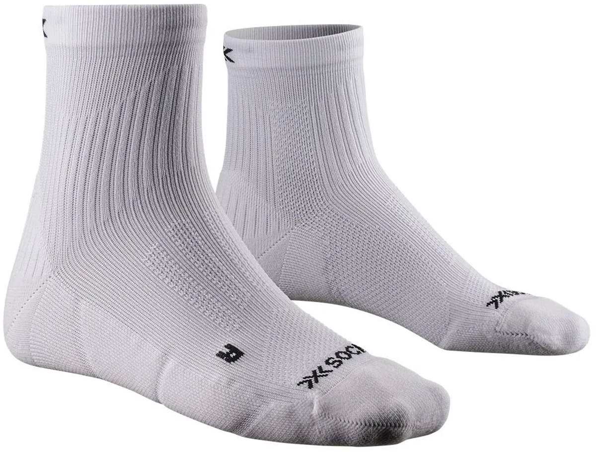 X-Socks Core Sport Ankle Sokken Arctic /Opal 39-41 Poolwit/opaalzwart