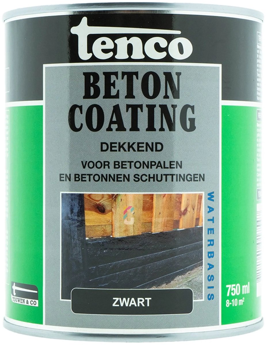 Tenco Beton Coating Zwart 750ml