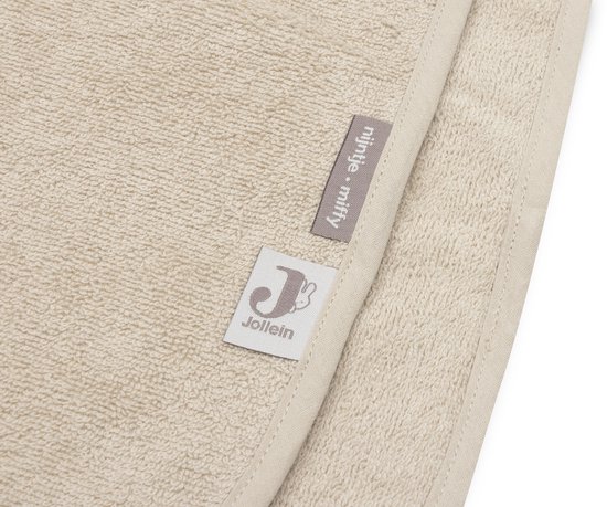 Jollein Badponcho - 100% Badstof - 1-2 jaar - Jacquard - Miffy Warm - Sand van Merkloos — afbeelding 3