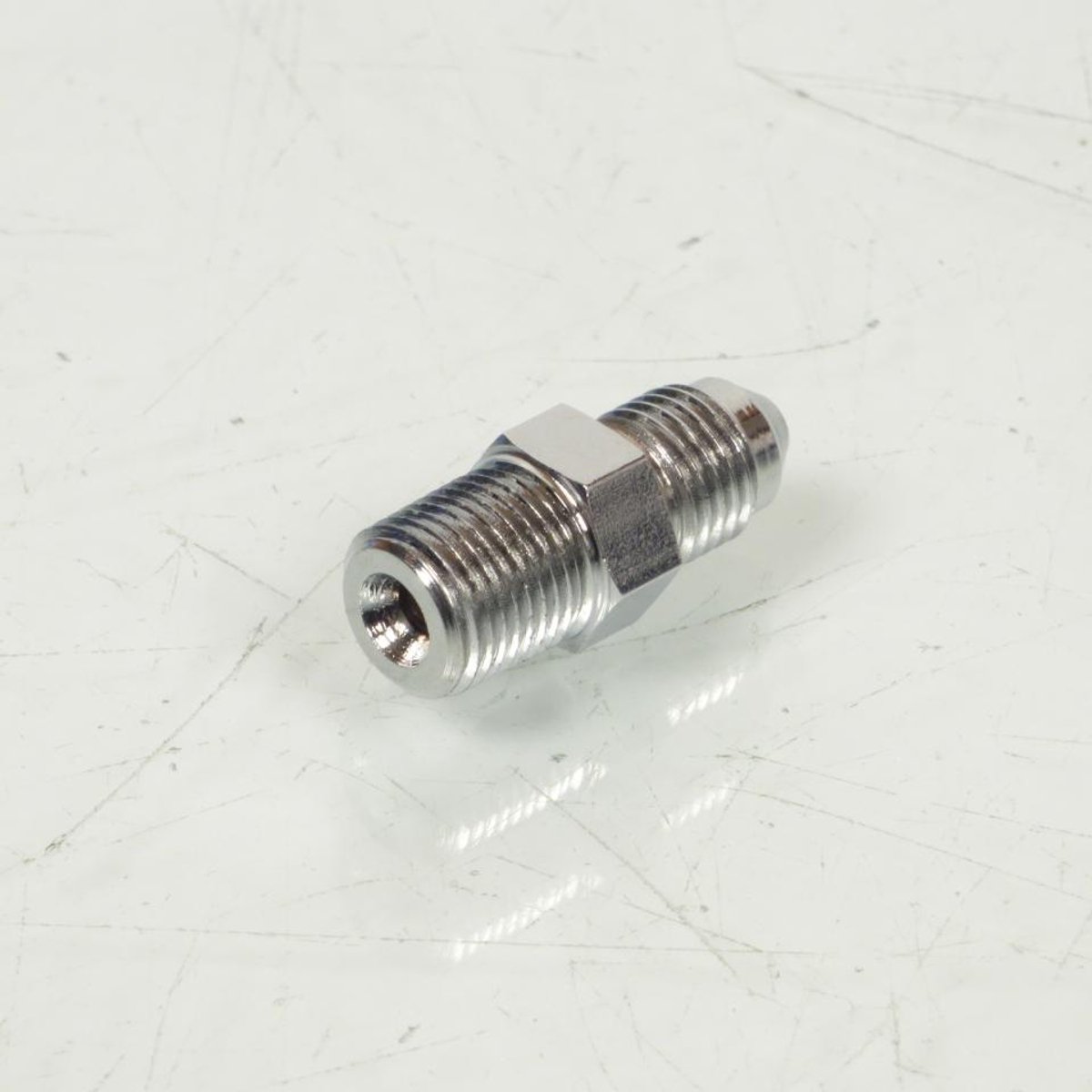 Raccord de durite de frein à visser mâle / mâle Drag Specialties pour moto Neuf