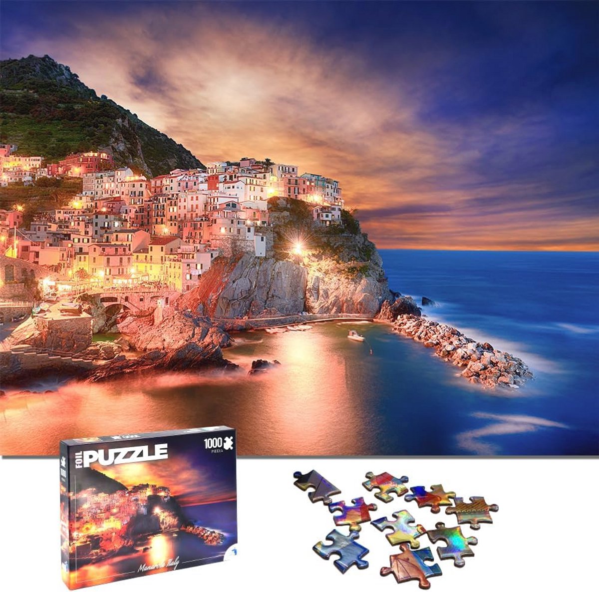 Onmogelijk XXL Puzzel Landschap Wereld Bezienswaardigheid 1000 Stuks Volwassenen