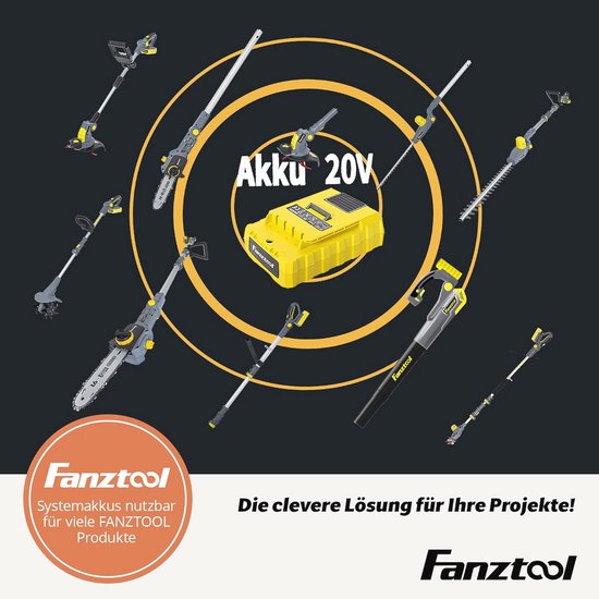 Mini-kettingzaag 20V met borstelloze motor en snel oplaadkabel - Lichtgewicht, krachtig en automatisch gesmeerd — afbeelding 5