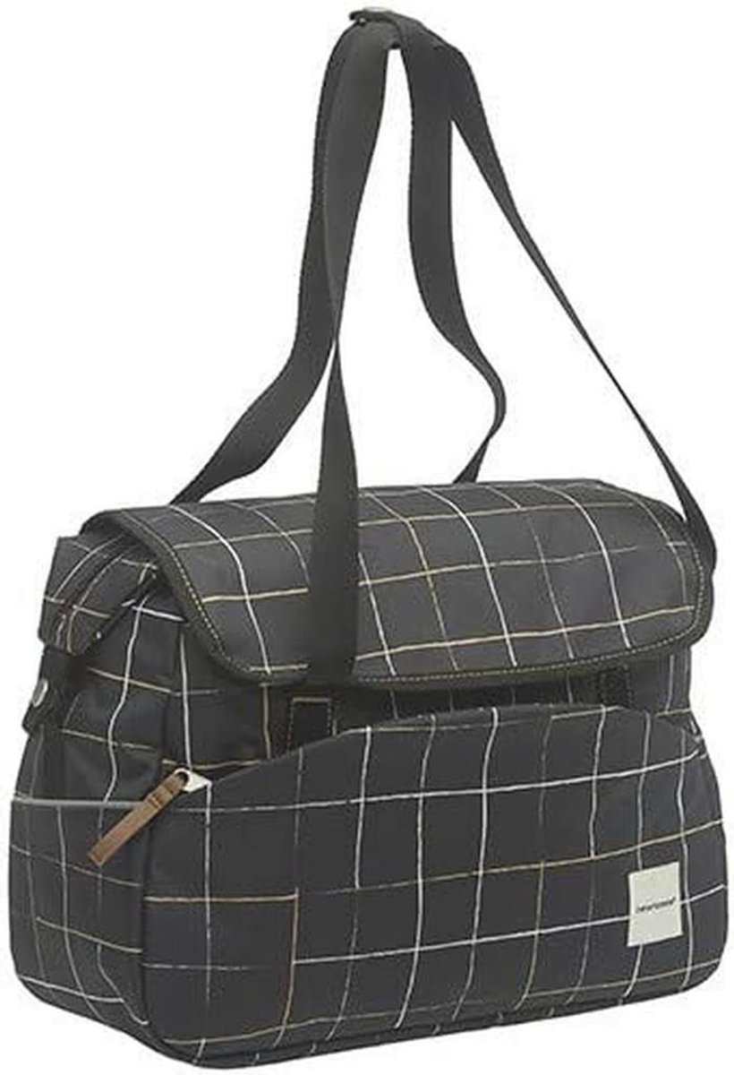 Modieuze Handtas - Schoudertas - Fietsen - Waterafstotend - 16 Liter - Zwart