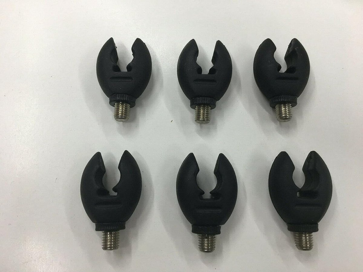 Flexibele Rubber Hengelsteunen voor Karper- en Grofvissen - 6 Stuks