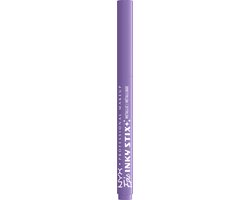 NYX Professional Make Up Epic Inky Stix Eyeliner - Ultiem romig en intens gepigmenteerd - Langhoudend, waterproof en veegvast - Violet Volt