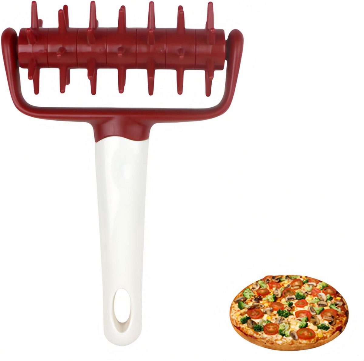 Pizza Deeg Roller voor Thuisgebruik - Tijdbesparende Accessoire voor Perfecte Pizza