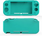 Siliconen Case Hoesje geschikt voor Nintendo Switch Lite | Beschermhoes Softcase Cover | TNS-19073 Turquoise