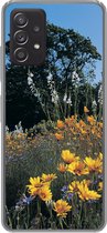 Geschikt voor Samsung Galaxy A33 5G hoesje - Bloemen - Natuur - Kleur - Siliconen Telefoonhoesje
