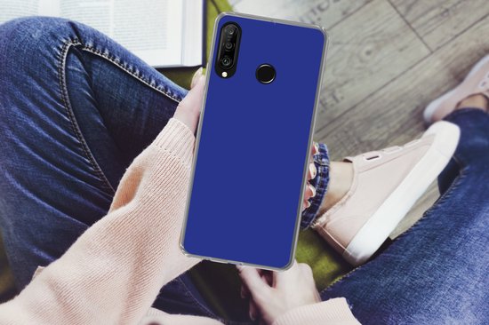 Coque Huawei P30 Lite - Blauw - Palette - Intérieur - Coque de téléphone en Siliconen