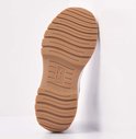 Bruine profielzool van een sneaker met British Knights logo.