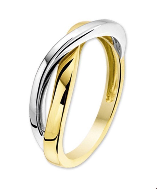 Huiscollectie 4205517 Bicolor gouden ring