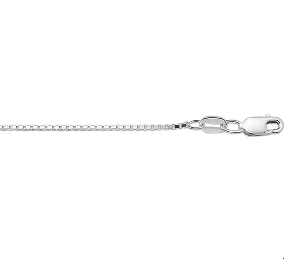 80cm Zilveren Venetiaans Collier 1,3mm