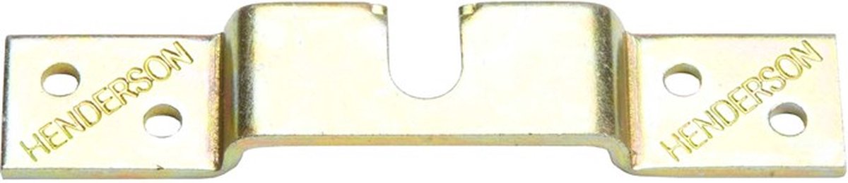 Henderson Hangrol 284/plaat - losse bevestigings plaat voor hangrol 284(n) - deurdikte 20-50 mm - 2,7 m hoogte - staal verzinkt - max 100 KG