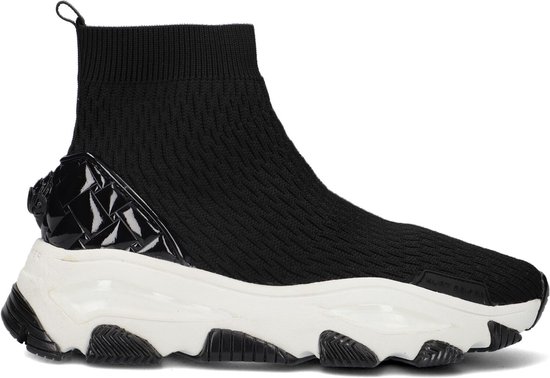 Sock sneakers dames zwart hot sale
