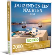 Bongo Bon - Duizend-en-één Nachten Luxe Cadeaubon - Cadeaukaart cadeau voor man of vrouw | 2000 luxueuze hotels
