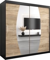 Zwart Mat + Chêne Sonoma