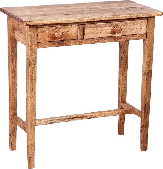 Tribesigns Smalle consoletafel 160 cm in landelijke stijl