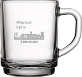 Verre à thé gravé 25.5cl Leersum