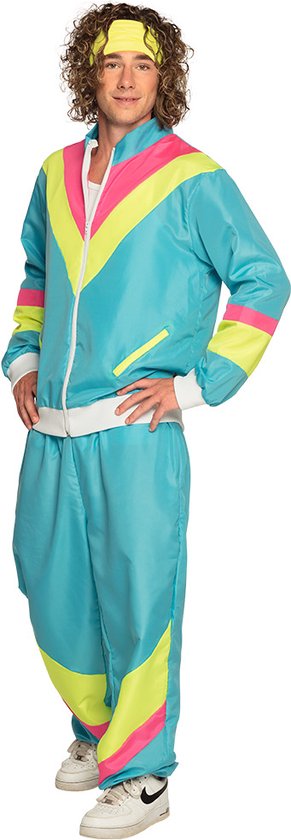 Jaren '80 Trainingspak Kostuum Voor Mannen. De coolste