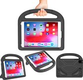 Tablethoes Geschikt voor: Apple iPad Mini 6 / Apple iPad Mini 2021 8.3 inch - A2567 / A2568 / A2569 Siliconen hoes voor kinderen Schokbestendig hoesje met handvat en standaard - zwart