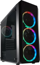 Circular RGB Gaming PC | Intel Core i5-10400F | GeForce RTX 3060 - 12 GB GDDR6 | 16 GB DDR4 | 500 GB SSD - NVMe | Windows 11 Pro