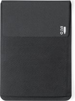 Housse pour ordinateur portable - Sacoche pour ordinateur portable - Housse - 15 pouces - Multifonctionnel - 39 x 28,5 cm - RPET - Polyester - noir