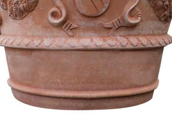 Gekleurde potten grote terracotta gekleurde potten wintervaste potten