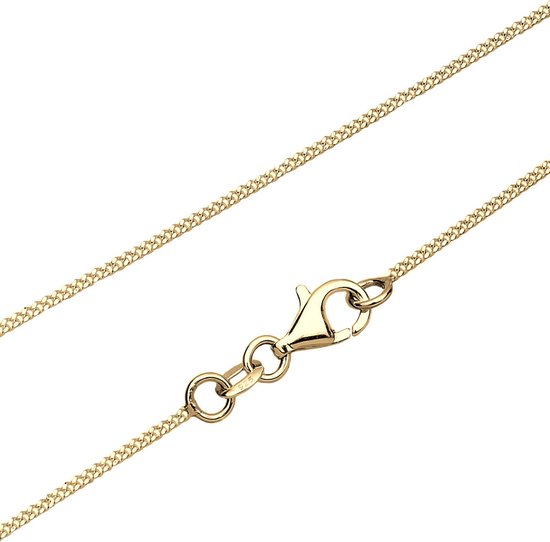 ORAZIO 2 paar zilveren damesketting van 925 sterling zilver, hart- halsketting, goud-zilver, gouden sieraden