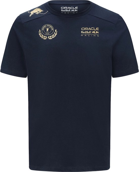 T-shirt Champion du Monde Oracle Red Bull Racing Max Verstappen 2022 - S