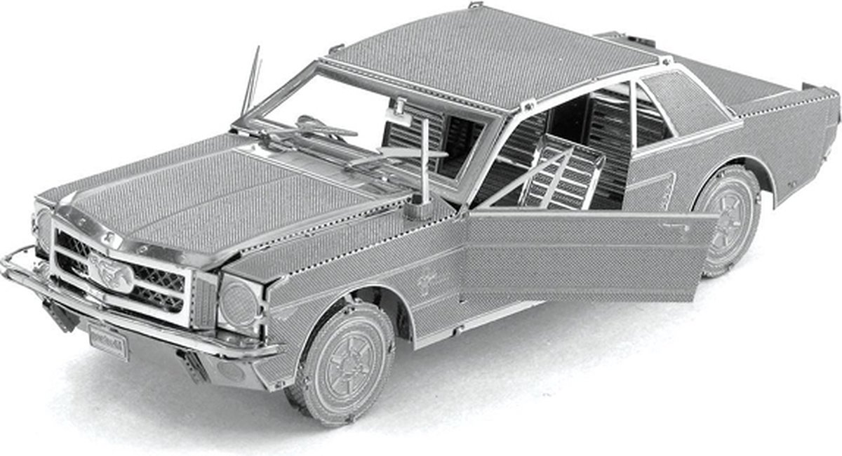 Metal Earth Modelbouw 3D Ford Mustang Coupe - Metaal
