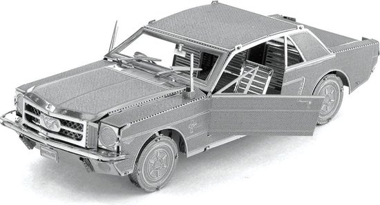 Metal Earth Modelbouw 3D Ford Mustang Coupe - Metaal | Muziek |