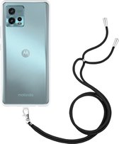 Étui Motorola Moto G72 avec Cordon - Transparent