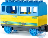 Wagon blauw aansluitend op bestaande treinen