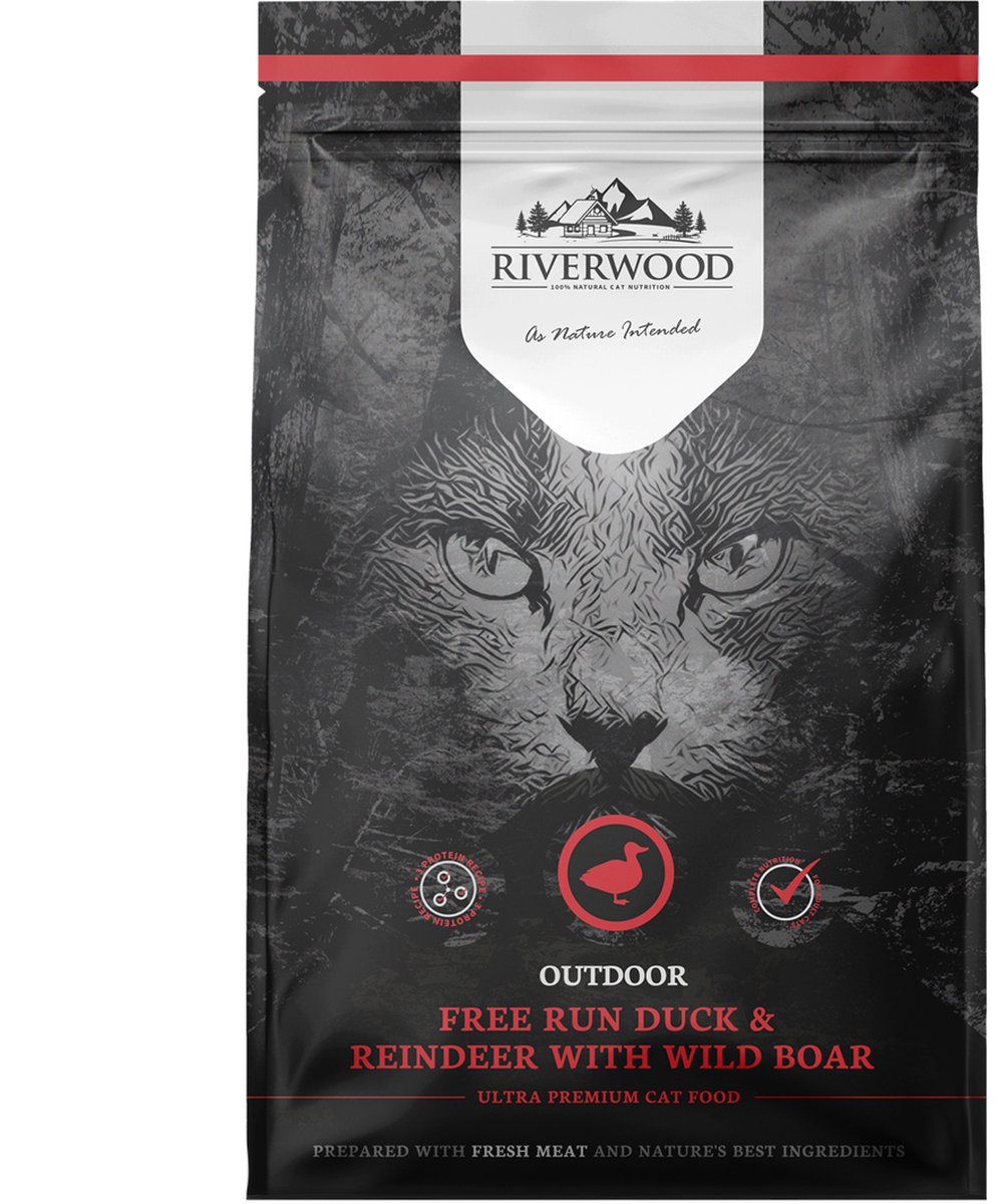 Riverwood Kattenvoer Outdoor Inhoud – 6 kg
