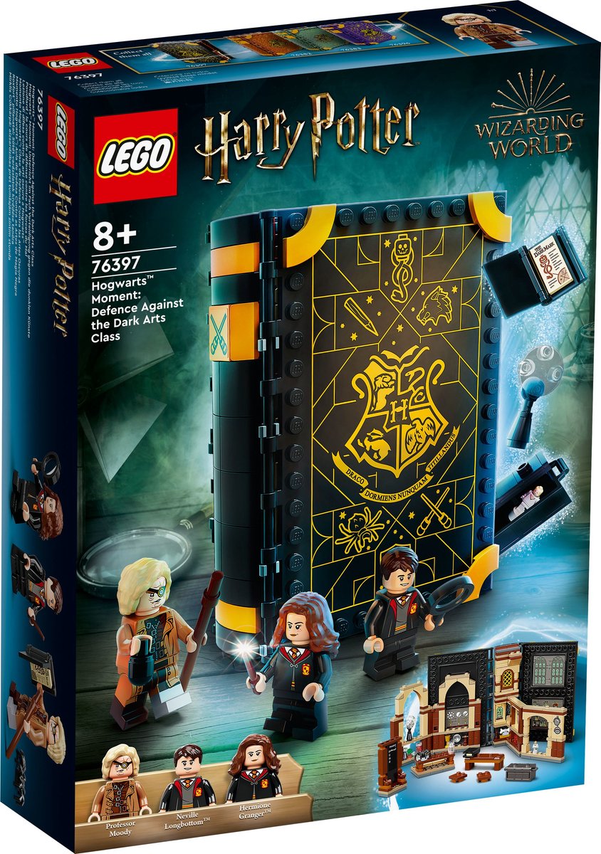 LEGO 76397 Harry Potter Poudlard Le Cours De Defense, Livre, Jouet de  Construction a Collectionner pour Enfants, avec Minifi - Cdiscount Jeux -  Jouets