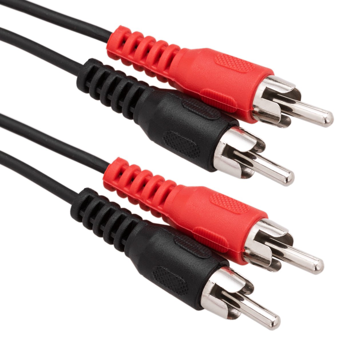 BeMatik - 10 m stereo audiokabel (2xRCA-M / M)