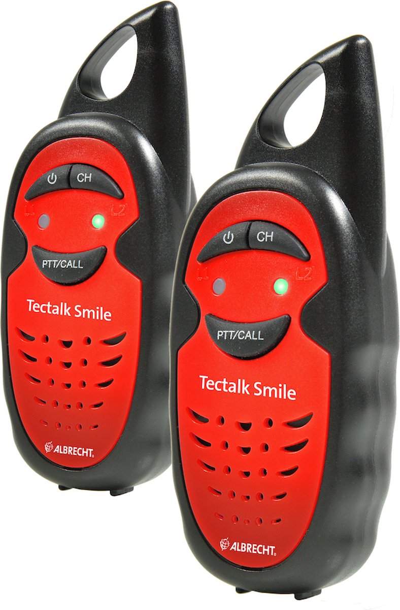 Albrecht Tectalk Smile 29645 Portofoon (hobby) Set van 2 stuks