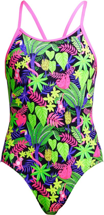 Funkita Maillot De Bain Fille - Diamond Back Eco - Little Dotty