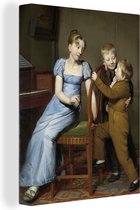 Peintures sur toile - Le piano fou - Peinture de Willem Bartel van der Kooi - 60x80 cm - Décoration murale