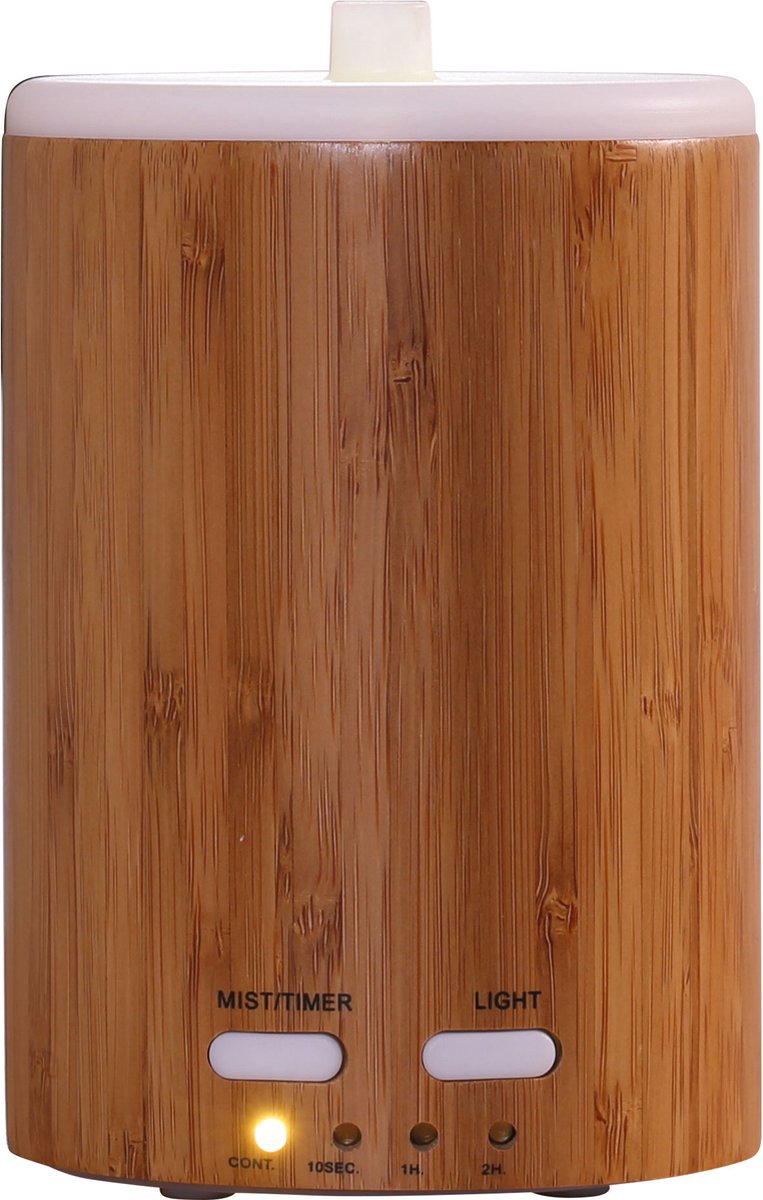 Goedkoopste PURLINE SUMU 15 BAMBU Ultrasone bamboe aromaverstuiver 12W met LED lichtkiezer
