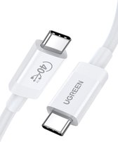 UGREEN Câble de Charge Ultra Fast USB-C vers USB-C 100W 80cm Wit
