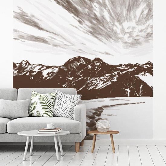 Papier peint - Papiers Papier peint photo Berg - Mer - Plage - Largeur 350 cm x Hauteur 350 cm