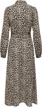 Only Jurk Onlnewalma Life Dress Noos Wvn 15243867 Pumice Stone/leo Dames Maat - XS