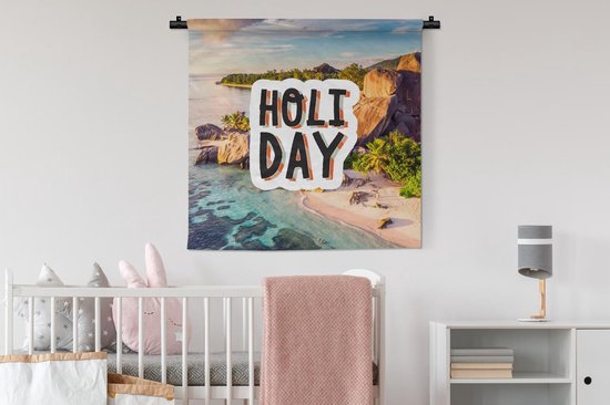 Tapisserie - Tapisserie - Été - Dire - Île - 90x90 cm - Tapisserie