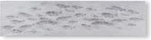 Art for the Home - Canvas Geschilderde details - School Vissen - 30x120 cm