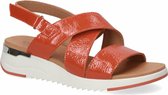 Caprice Dames Sandaal 9-9-28702-26 649 oranje G-breedte Maat: 38 EU